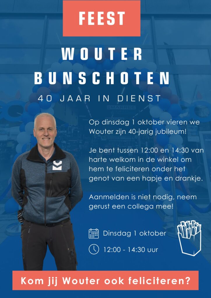 Uitnodiging Wouter Bunschoten